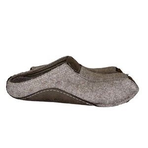 Haflinger Brown Wool Slip On Slippers Low Top‎ Flat Size 40